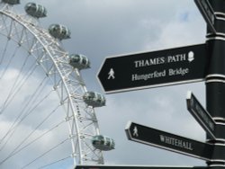 London eye. Wallpaper