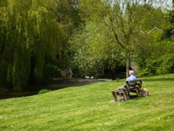A View of Bawburgh Wallpaper