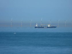 English Channel Windfarm Wallpaper