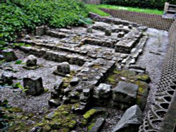 Roman ruins in Ribchester.