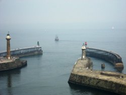 Entrance to Whitby Wallpaper