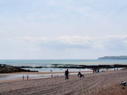 Sidmouth Beach Wallpaper