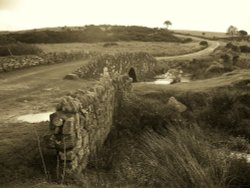 Temple Old Bridge Wallpaper