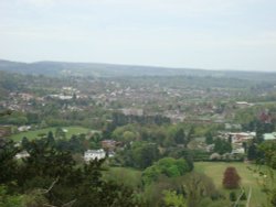 Dorking from Box Hill