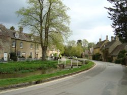 Lower Slaughter near Stow-on-the-Wold Wallpaper