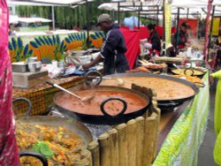 Street food - African