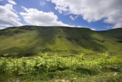 The Berwyn Ridge near Tan y Pistyll