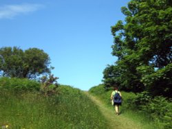 South West Coast path near Lee Bay