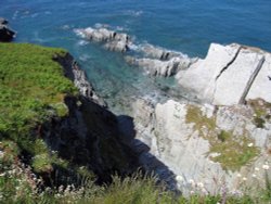 South west coast path from Bull Point to Morte Point