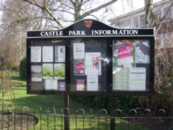 Colchestr Castle Park Information Board Wallpaper