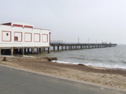 Felixstowe Seafront and Pier Wallpaper