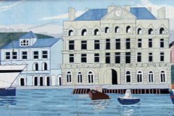 Wellington Road Mural, Harwich Wallpaper