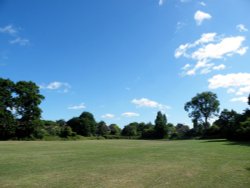 Kings College playing fields, Eastcote, near Ruislip Wallpaper