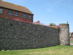 The remains of another Tower Wallpaper