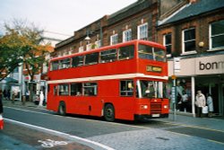 Bus in Watford High Street