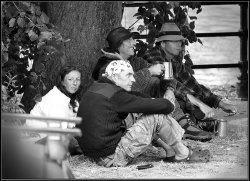 Chilling at the Blues Festival. Wallpaper