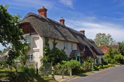 Fontmell Magna in Dorset Wallpaper