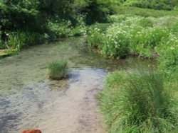 View towards Manorbier Beach Wallpaper