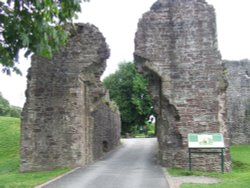 Abergavenny Castle Wallpaper