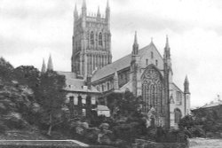 Worcester Cathedral Wallpaper