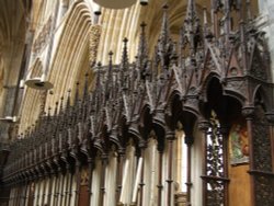 Exeter Cathedral Wallpaper