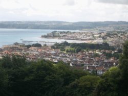 Looking over Paignton from Preston Wallpaper