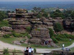 Brimham Rocks, near Harrogate Wallpaper