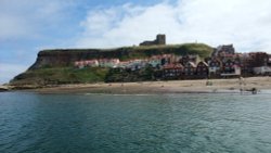 East Cliff and Old Town Whitby Wallpaper
