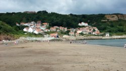 Runswick Bay looking north west
