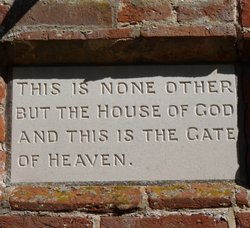 Plaque on the Porch Wallpaper