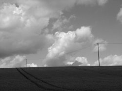 Over the hill Wallpaper