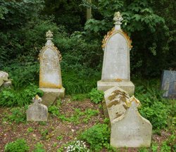Tombstones in the Graveyard Wallpaper