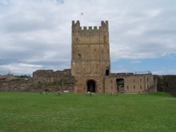 Richmond Castle, North Yorkshire Wallpaper