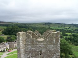 Bolton Castle, North Yorkshire Wallpaper