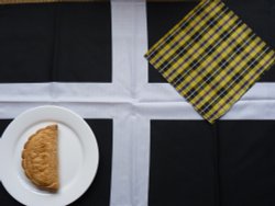 Fly the flag, eat a pasty! Wallpaper
