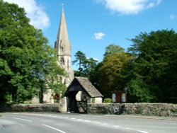 St Michael and All Angels' Church. Wallpaper