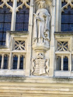 King Henry VII, West Front, Bath Abbey