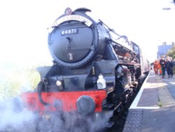 Cambrian west coast railway train