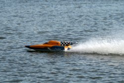 Model Boat. Wallpaper