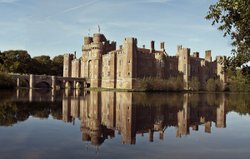 Herstmonseux Castle in Sussex Wallpaper