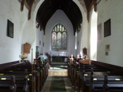 Weston Church Interior Wallpaper