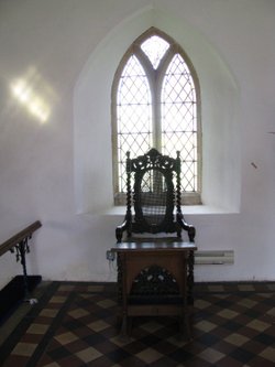 Old chair in the Church