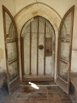 Unusual Inner Church Door