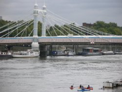 Kayaking on The Thames