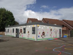 Coteford Infant School playground Wallpaper