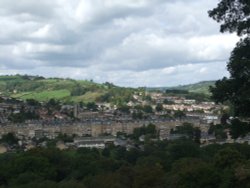 View of Bath Wallpaper