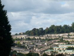 View of Bath Wallpaper