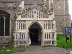 Church Porch Wallpaper