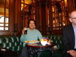 Spot of lunch in Whitehall Wallpaper