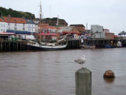 Whitby Harbour October 2010 Wallpaper